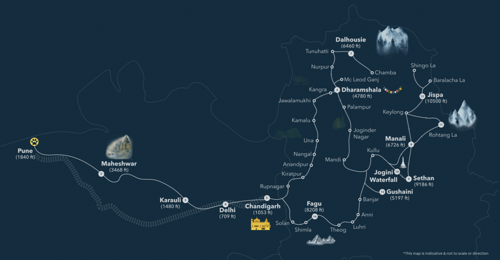 Map animation 2107